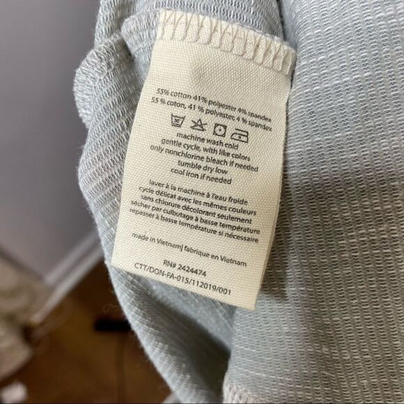 Donni. Womens Ribbed Sweater Cardigan One Size Gray Pockets Long Sleeve - Picture 6 of 8